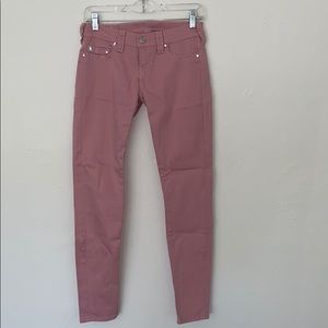 True Religion Brand Jeans pink pants